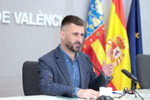 Pere Fuset, concejal de Cultura Festiva y presidente de la Junta Central Fallera